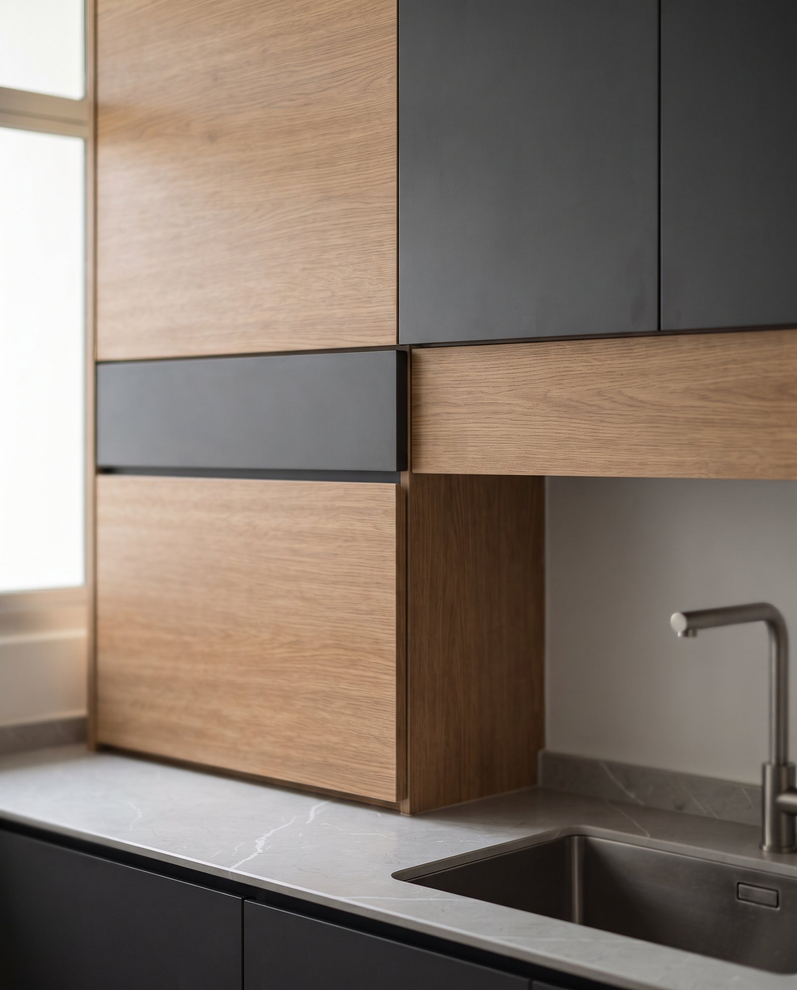 Kitchen joinery detail