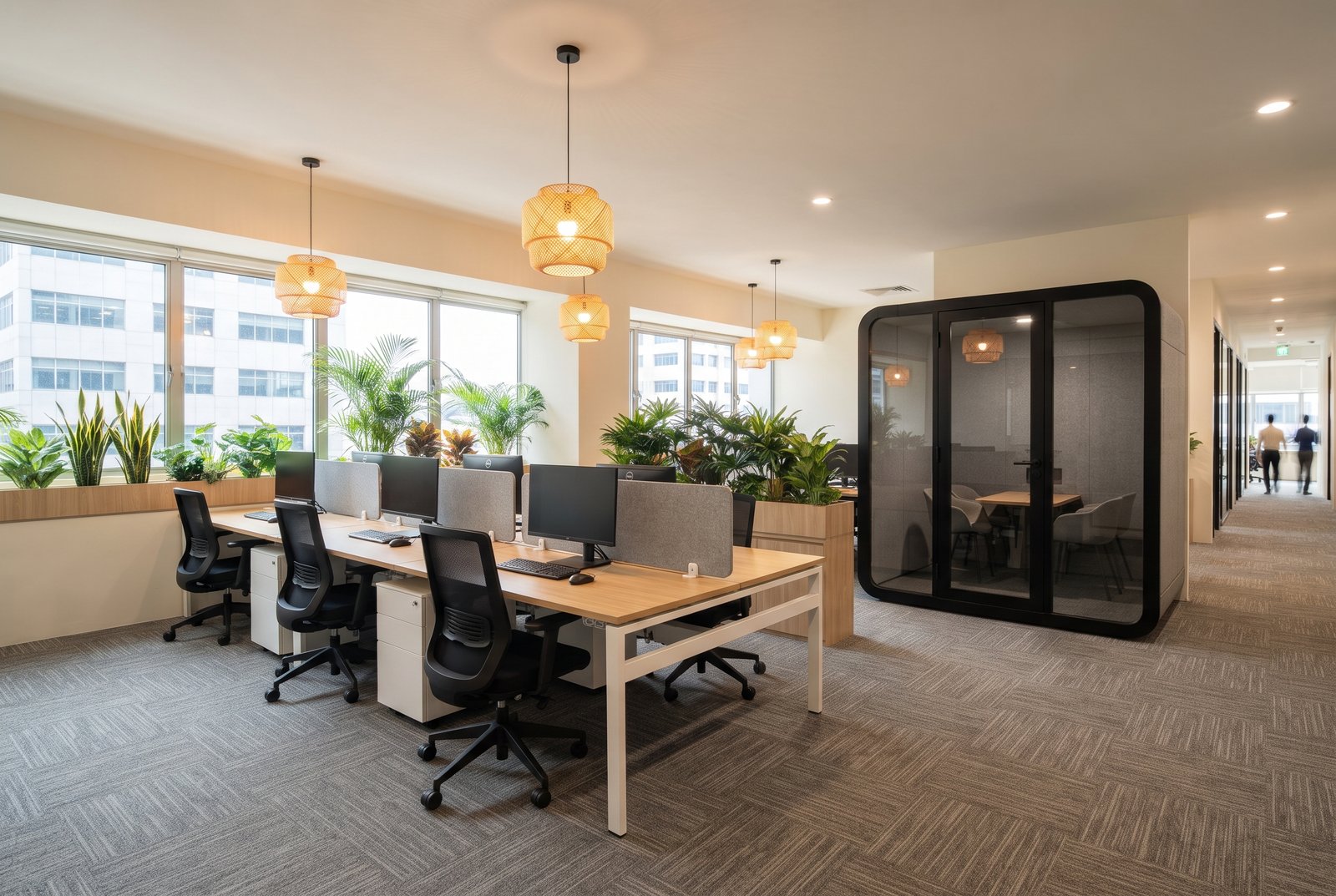 Office workspace fit-out