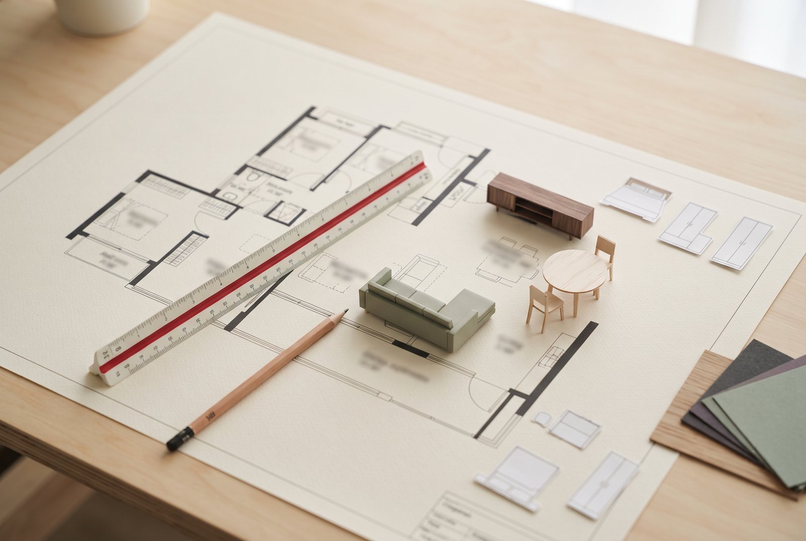Floor plan and layout study